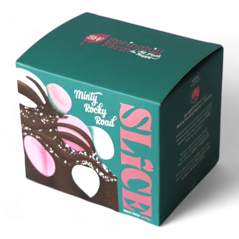 Springhill Farm Slice Minty Rocky Road Box (3x20g) 60g