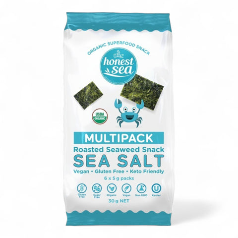 Honest Sea Seaweed Sea Salt Multipack 30g