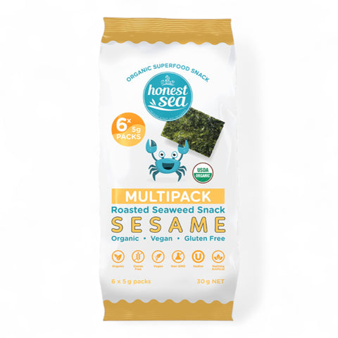 Honest Sea Seaweed Sesame Multipack 30g