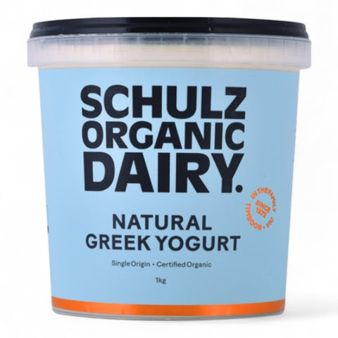 Schulz Organic Dairy Natural Greek Yogurt 1Kg