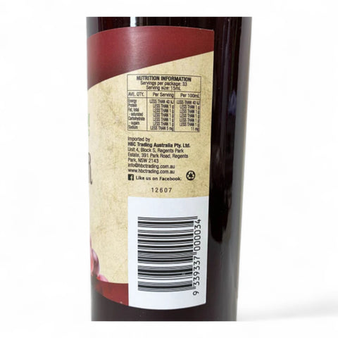 Chef's Choice Red Wine Vinegar 500mL