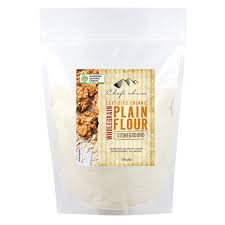 Chef's Choice Organic Stoneground Wholegrain Plain Flour 500g