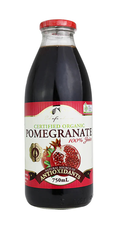 Chef's Choice Organic Pomegranate Juice 750mL