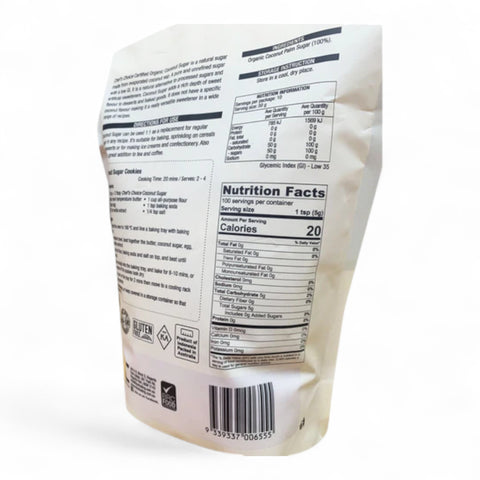 Chef's Choice Organic Coconut Sugar 500g