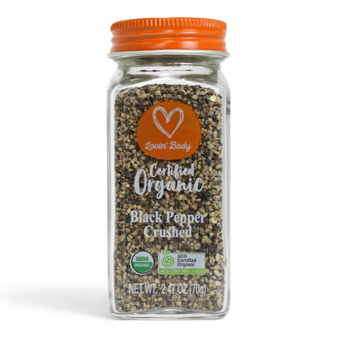 Lovin' Body Organic Black Pepper Crushed 76g