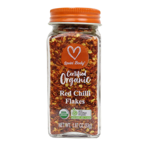 Lovin' Body Organic Red Chilli Flakes 53g