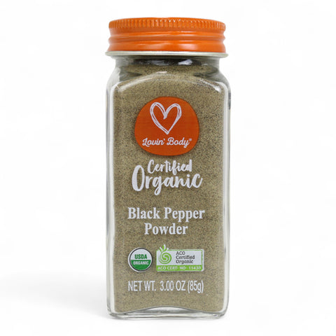 Lovin' Body Organic Black Pepper Powder 85g
