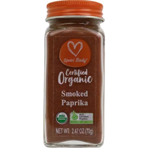 Lovin' Body Organic Smoked Paprika 70g