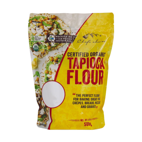 Chef's Choice Certified Organic Tapioca Flour 17.6oz(500g)