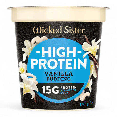 Wicked Sister High Protein Vanilla Pudding 170g