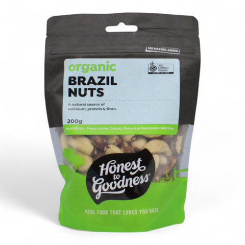 Honest to Goodness Organic Brazil Nuts 200g