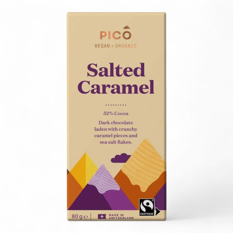 Pico Organic Vegan & Organic Chocolate Salted Caramel 80g