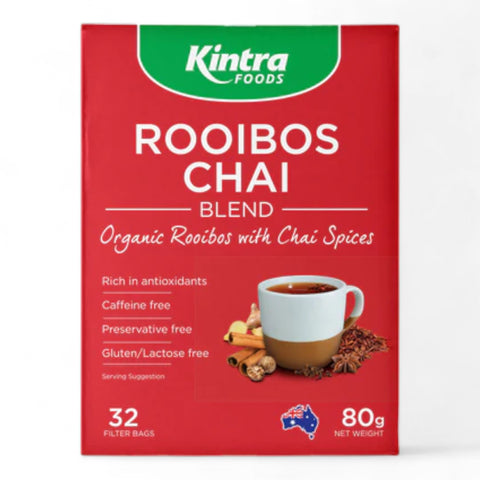 Kintra Foods Rooibos Chai Tea Bags (32 Pack)
