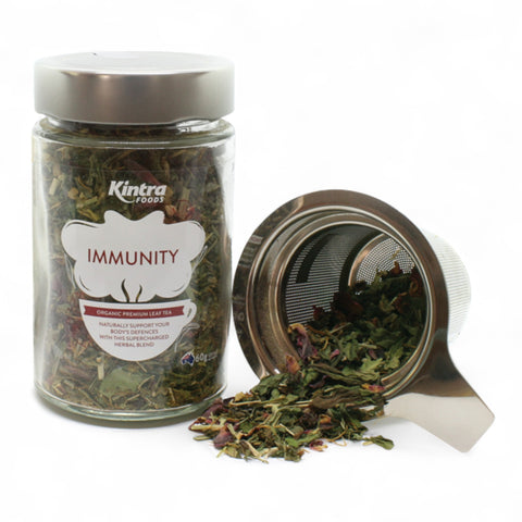 Kintra Foods Immunity Organic Premium Leaf Tea 60g