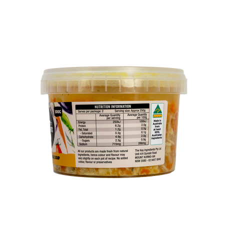 The Key Ingredients Chicken Vegie Soup 500g