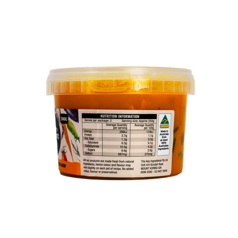 The Key Ingredients Pumpkin And Chive Soup 500g