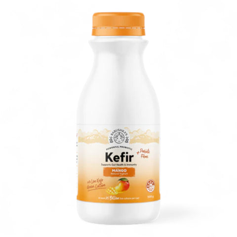 Babushka's Probiotic Kefir Mango Natural Yoghurt 500g
