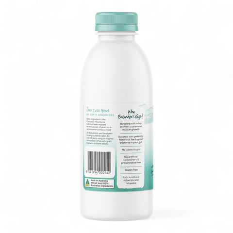 Babushka's Probiotic Kefir Vanilla Natural Yoghurt 750g