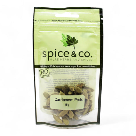 Spice & Co Cardamom Pods 15g