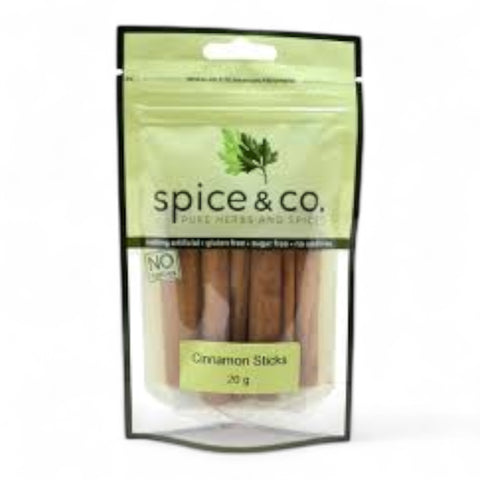 Spice & Co Cinnamon Sticks 20g