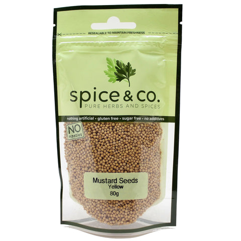 Spice & Co Mustard Seed Yellow 80g