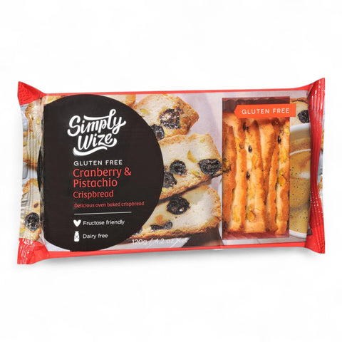Simply Wize Cranberry And Pistachio Crispbread 150g