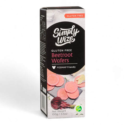 Simply Size Gluten Free Beetroot Wafers 100g