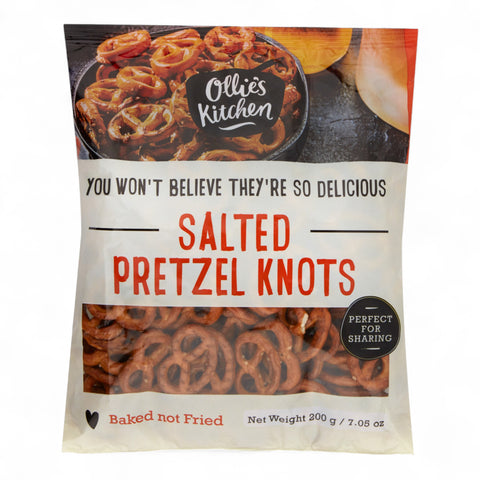 Ollie's Kitchen Salted Pretzels 200g