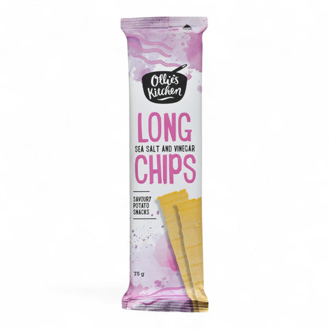 Ollies Kitchen Long Chips Seasalt & Vinegar 75g