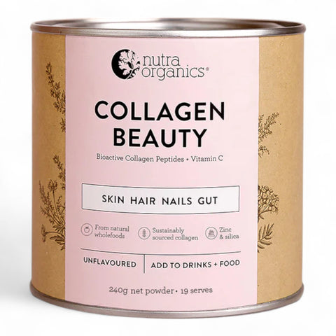 Nutra Organics Collagen Beauty Skin Hair Nails Gut 250g