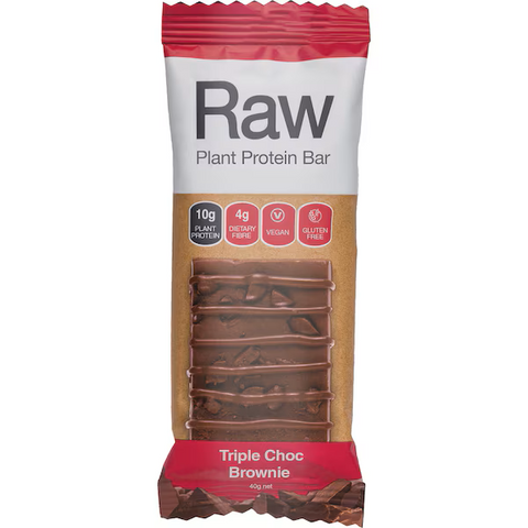 Amazonia Raw Protein Bar Triple Choc Brownie 40g