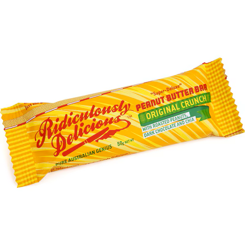 Ridiculously Delicious Peanut Butter Bar Original Crunch 50g