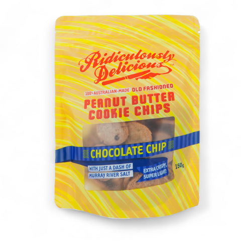 Ridiculously Delicious Peanut Butter Chocolate Chip Cookies 150g