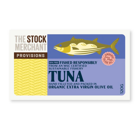 The Stock Merchant Provisions Tuna In Extra Virgin Olive Oil 120g