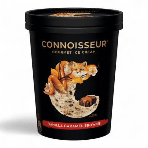 Connoisseur Ice Cream Vanilla Caramel Brownie 1L