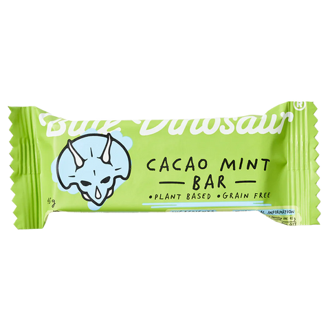 Blue Dinosaur Hand-Baked Cacao Mint Bar 45g