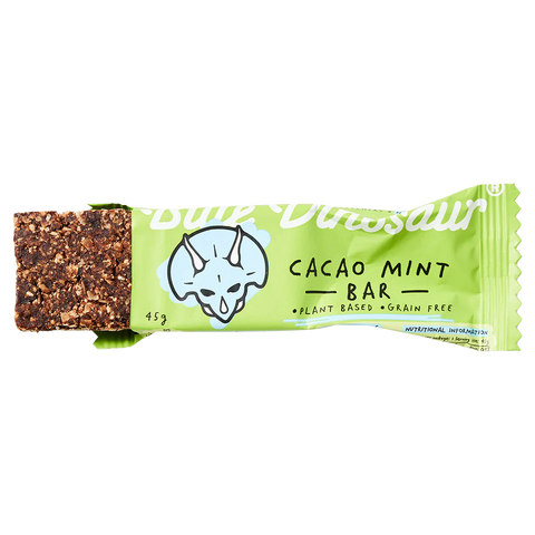 Blue Dinosaur Hand-Baked Cacao Mint Bar 45g