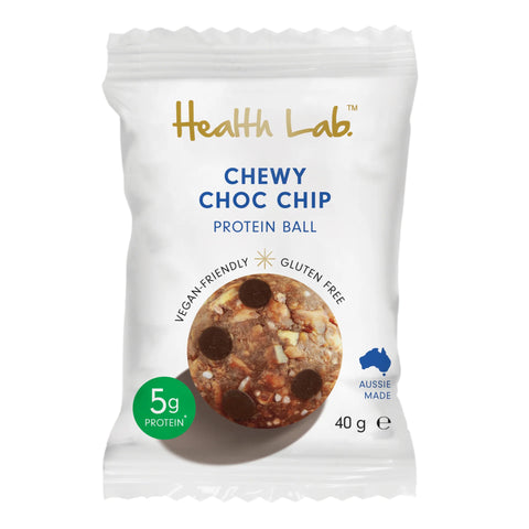 Health Lab Choc Chip Peanut Butter Protein Ball 40g