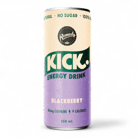 Remedy Kick Natural Energy Blackberry 250ml