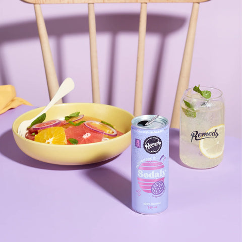 Remedy Sodaly Passionfruit 4x250mL