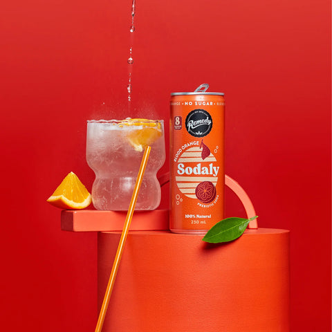 Remedy Sodaly Blood Orange 4 x 250ml