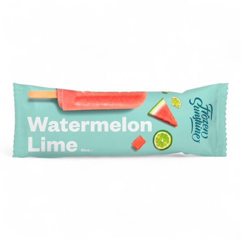 Frozen Sunshine Watermelon Lime Ice Block 80mL