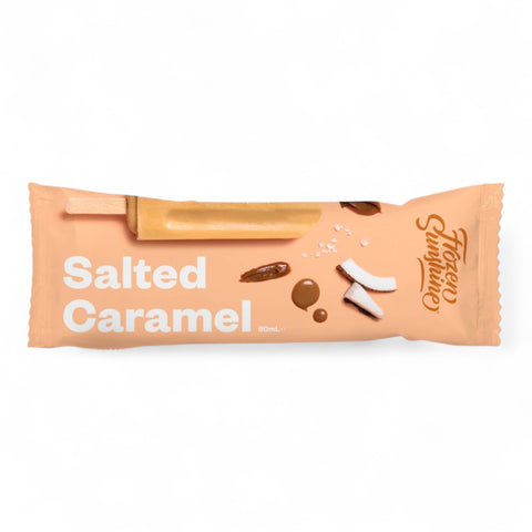 Frozen Sunshine Salted Caramel Ice Block 80mL
