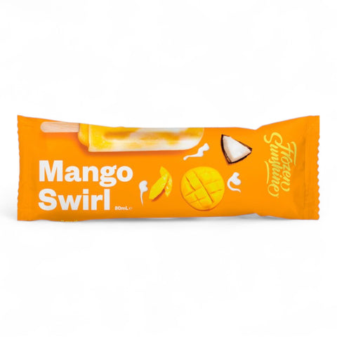 Frozen Sunshine Mango Swirl Ice Block 80mL