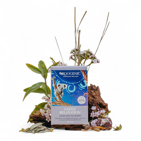 Roogenic Australia Native Relaxation Loose Leaf Tea Blend 55g