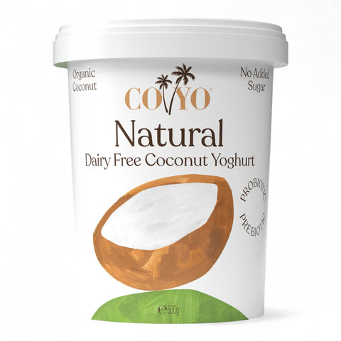 Coyo Dairy Free Coconut Yoghurt Probiotic Natural 500g
