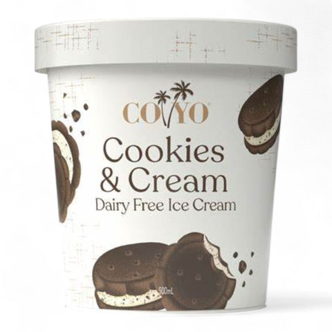 Coyo Cookies & Crem Dairy Free Ice Cream 500mL