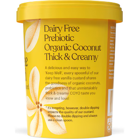 Coyo Dairy Free Vanilla Coconut Custard 500g