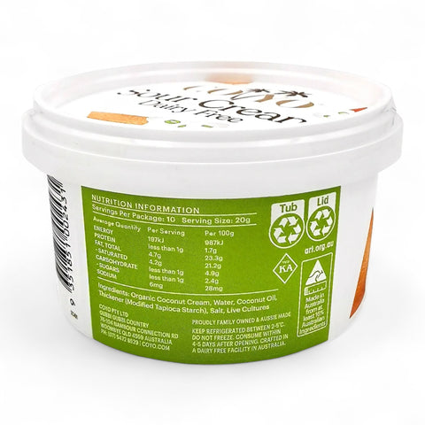 Coyo Dairy Free Sour Cream 200g