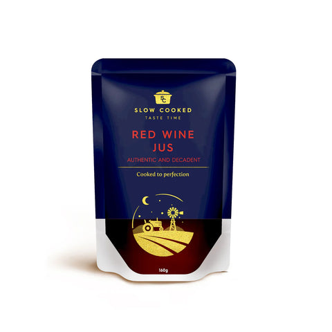 Slow Cooked Red Wine Jus 160mL